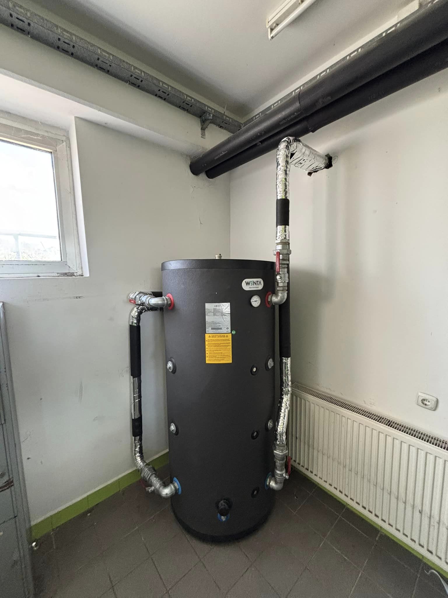 Integrované ohřívač vody tepelného čerpadla