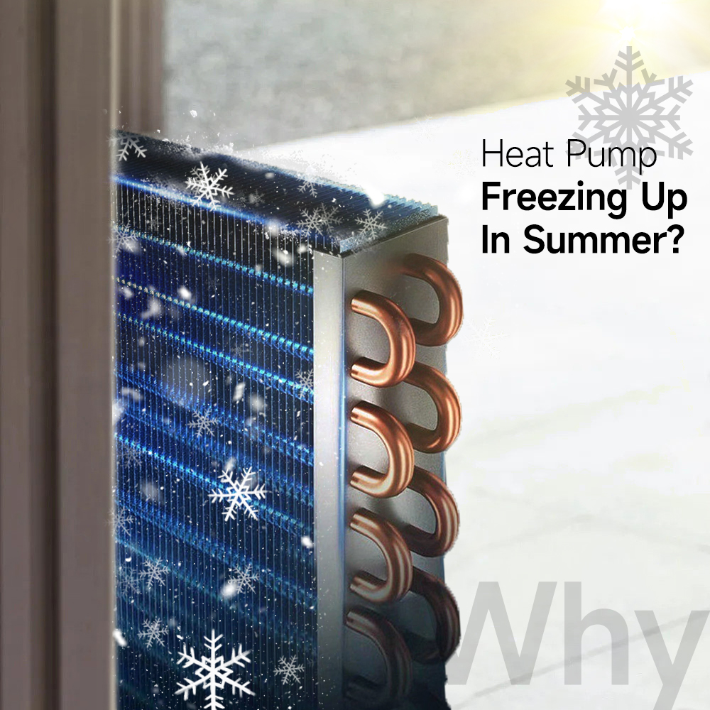Proč moje tepelné čerpadlo v létě zamrzá?