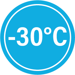 Nízkoteplotní provoz -30⁰C ikona
