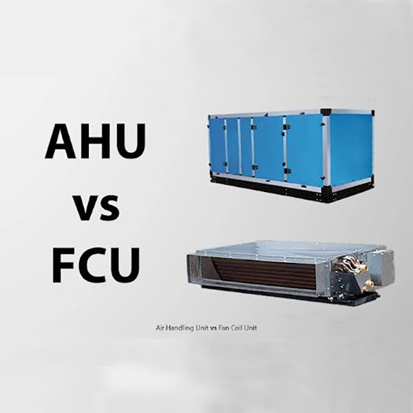 Rozdíl mezi jednotkou AHU a FCU Fan Coil Unit