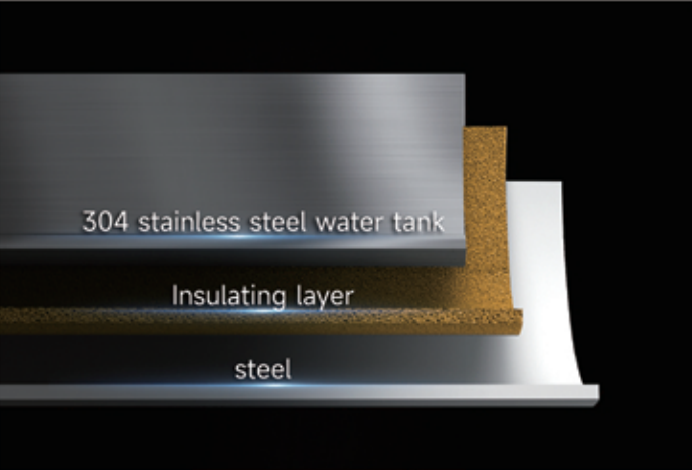 50 mm tepelná izolovaná hladká pěnová vrstva
