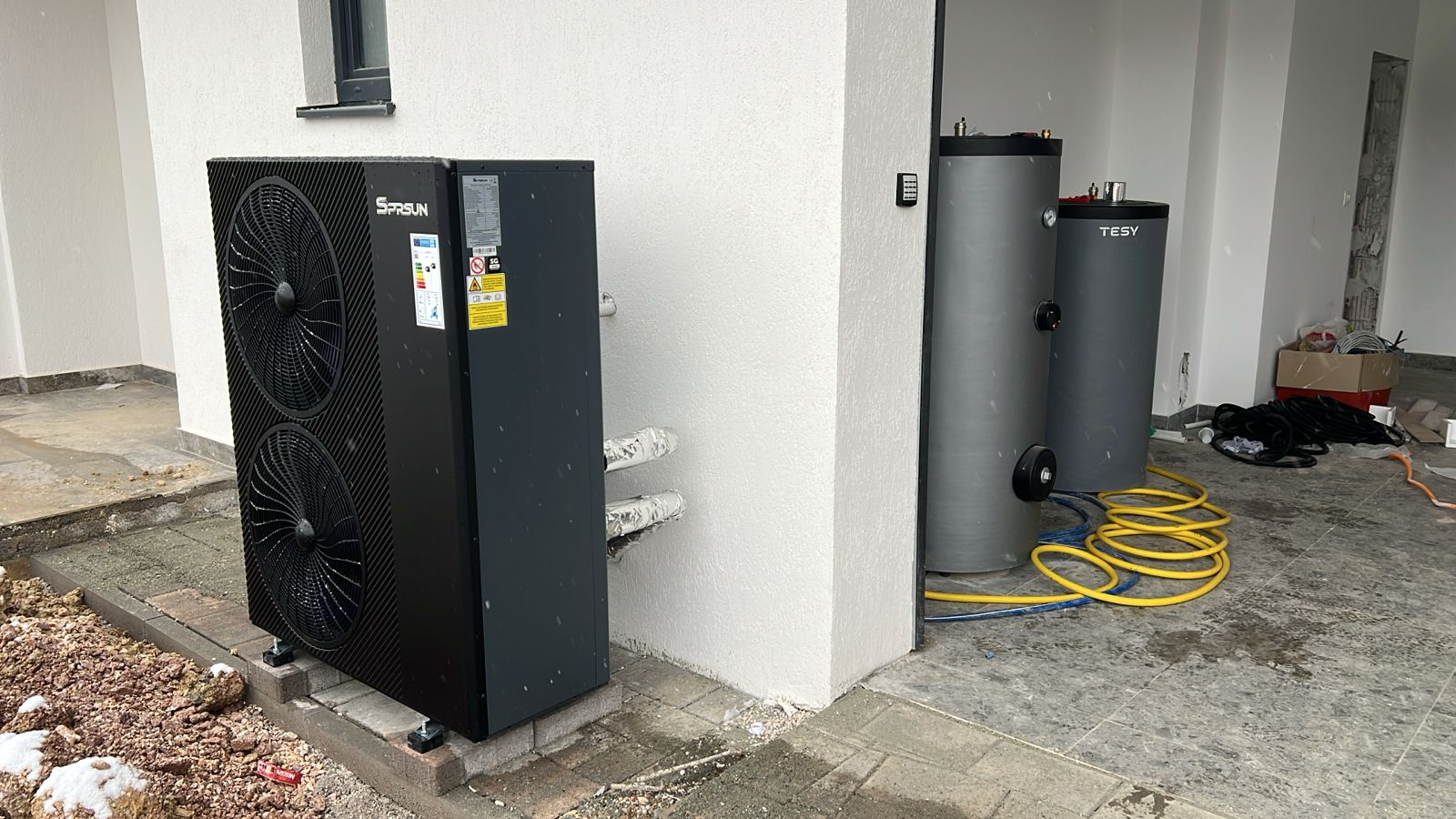 Tepeln&eacute; čerpadlo R290 v Německu