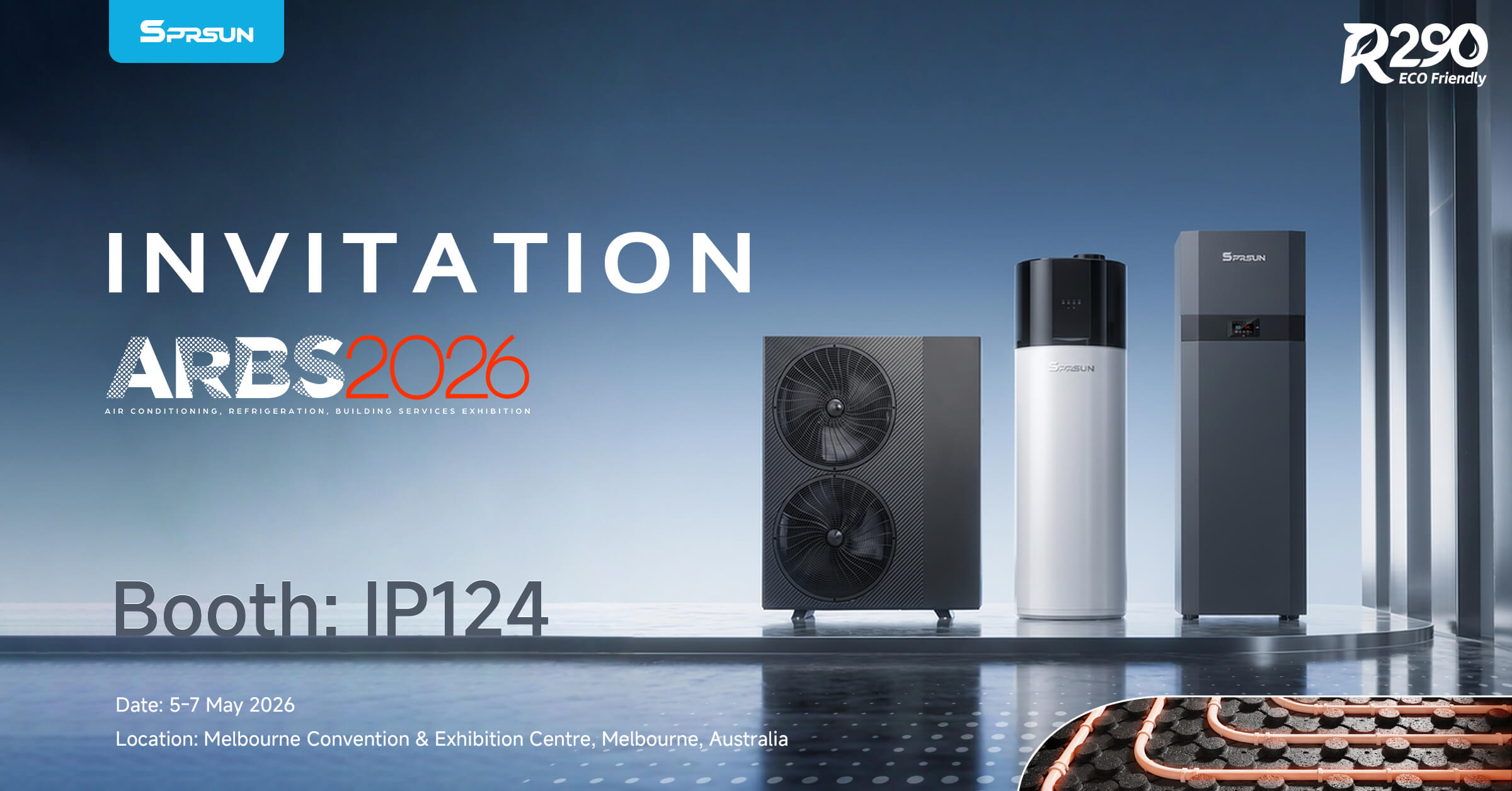 SPRSUN Míří na ARBS 2026 — Připojte se k nám v Melbourne，Austrálie！