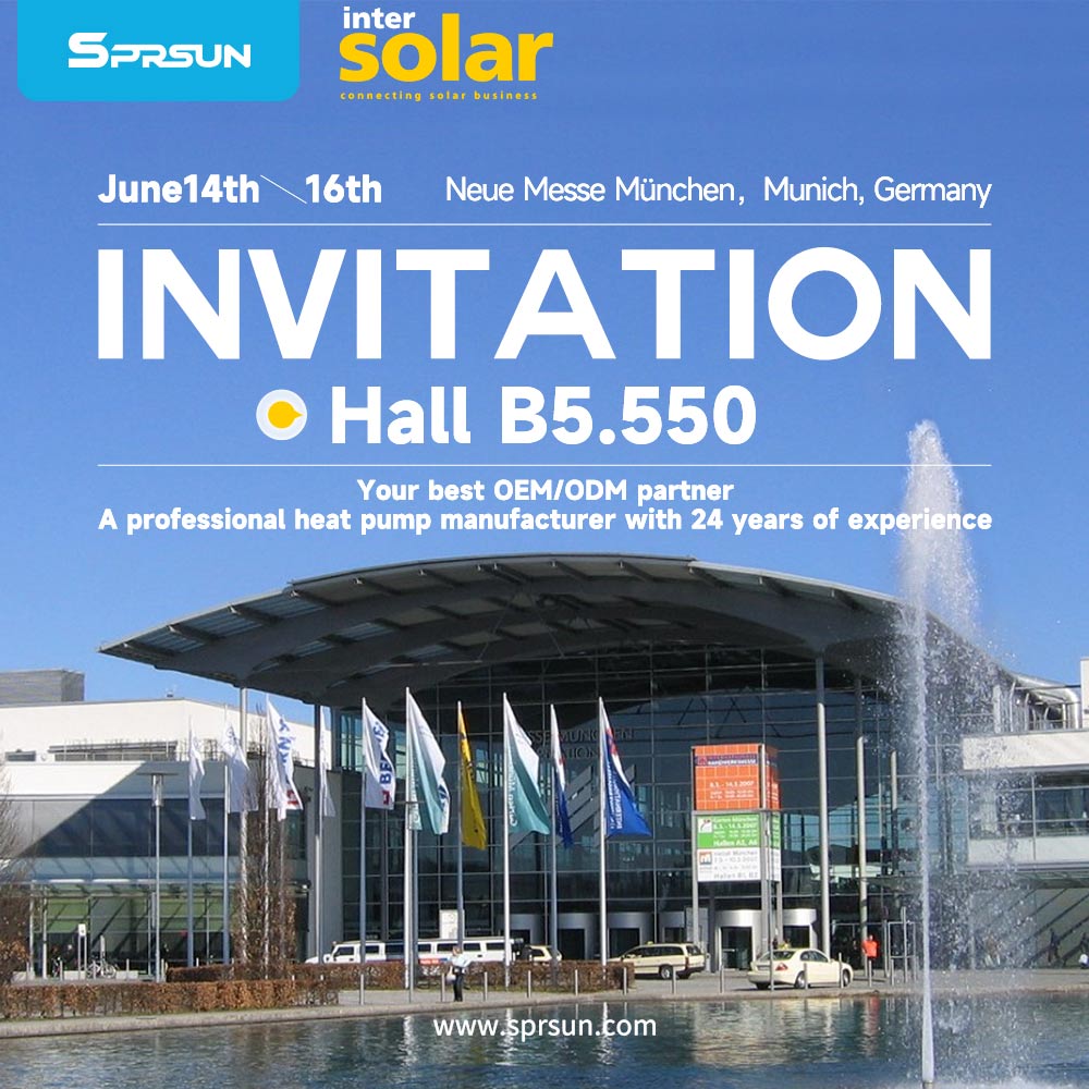 SPRSUN oznamuje svou účast na solární výstavě Intersolar Europe 2023 hotovo