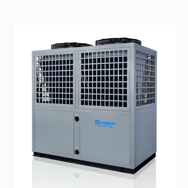 42-70KW Komerční tepelné čerpadlo vzduch-voda Systém vytápění a chlazení prostoru