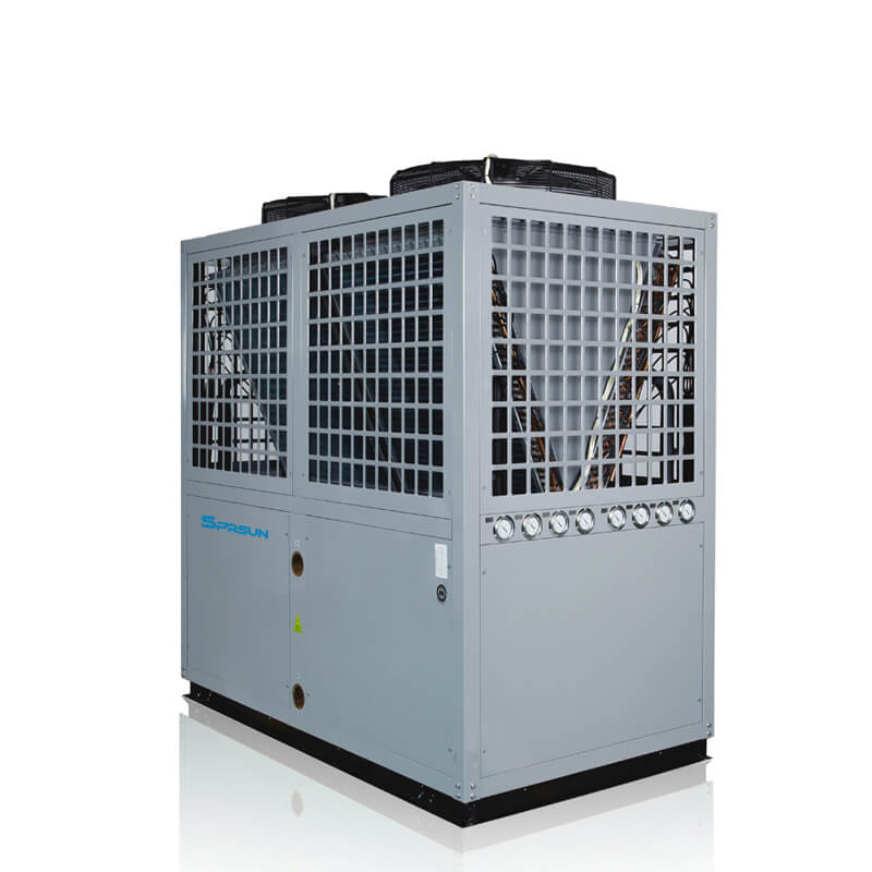 42kW-68kW nízkonákladové tepelné čerpadlo vzduch-voda pro vysokoteplotní ohřev vody, max. 80°C