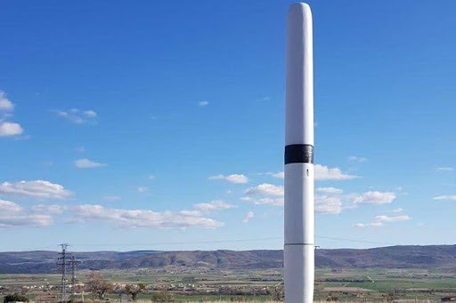 Bezlopatkov&yacute; gener&aacute;tor větrn&yacute;ch turb&iacute;n
